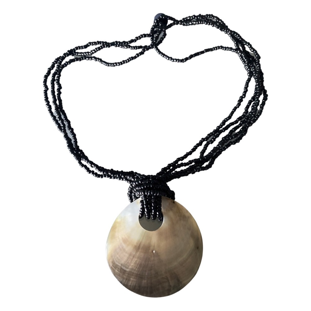 Bead and Shell Necklace